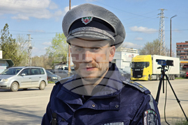 Видин - контрол на скоростта - пътно-транспортни произшествия