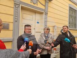 Весела Лечева и Данаил Димов    снимка: Ива Кръстева/БТА