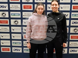 бадминтон, Михаела Чепишева (вляво) и Цветина Попиванова    снимка: Ива Кръстева/БТА