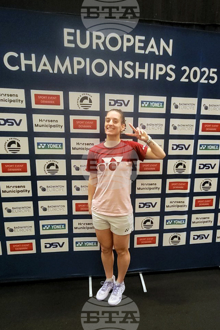 Стефани Стоева постигна втора победа на единично на Европейското първенство по бадминтон в Дания