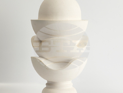 Творба от изложбата „Памет – посоки – поколения“ на Марена Джингова (1939 - 2016). Снимка: Галерия книжарница „София прес“