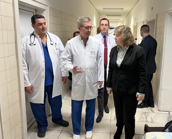 Председателят на Народното събрание доц. Наталия Киселова посети Държавната психиатрична болница и Националната кардиологична болница