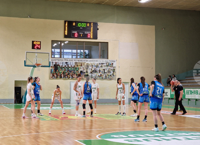 Рилски спортист надигра Берое в двубой от женското баскетболно първенство на България