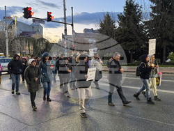 Казанлък - протест - полицейско насилие