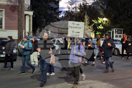Казанлък - протест - полицейско насилие