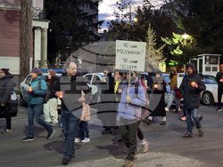 Казанлък - протест - полицейско насилие