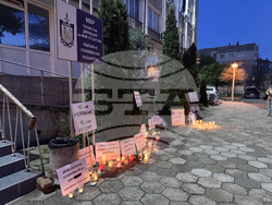 Казанлък - протест - полицейско насилие