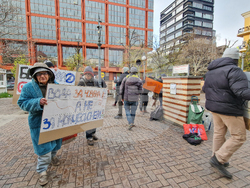 Акция за достъп до хигиена на хора без дом