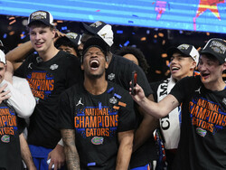 NCAA Florida Houston Basketball