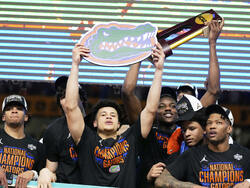 NCAA Florida Houston Basketball