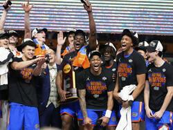 NCAA Florida Houston Basketball