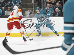 Flames Sharks Hockey