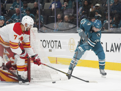 Flames Sharks Hockey