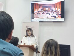 В кариерния ден за специалността "Журналистика" във ФЖМК на Софийския университет участваха студенти и професионалисти от медиите. Снимка: ФЖМК