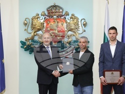 Румен Радев - спортисти - отличия