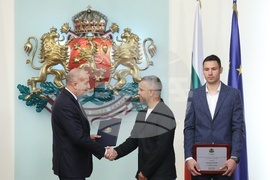 Румен Радев - спортисти - отличия