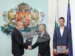 Румен Радев - спортисти - отличия