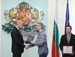 Румен Радев - спортисти - отличия