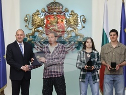 Румен Радев - спортисти - отличия