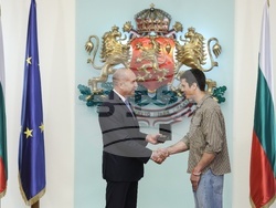 Румен Радев - спортисти - отличия