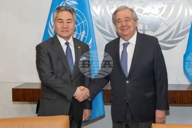 КАБАР: Киргизстанският външен министър проведе среща с генералния секретар на ООН