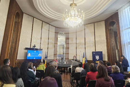 Посолство на Република Румъния - д-р Лора Ненковска - орден на Румъния "Културни заслуги" с ранг "Офицер"