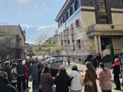 Русе - протест - бадминтон