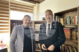 Сърбия - Петко Дойков - Марко Гуран - протокол - подписване 