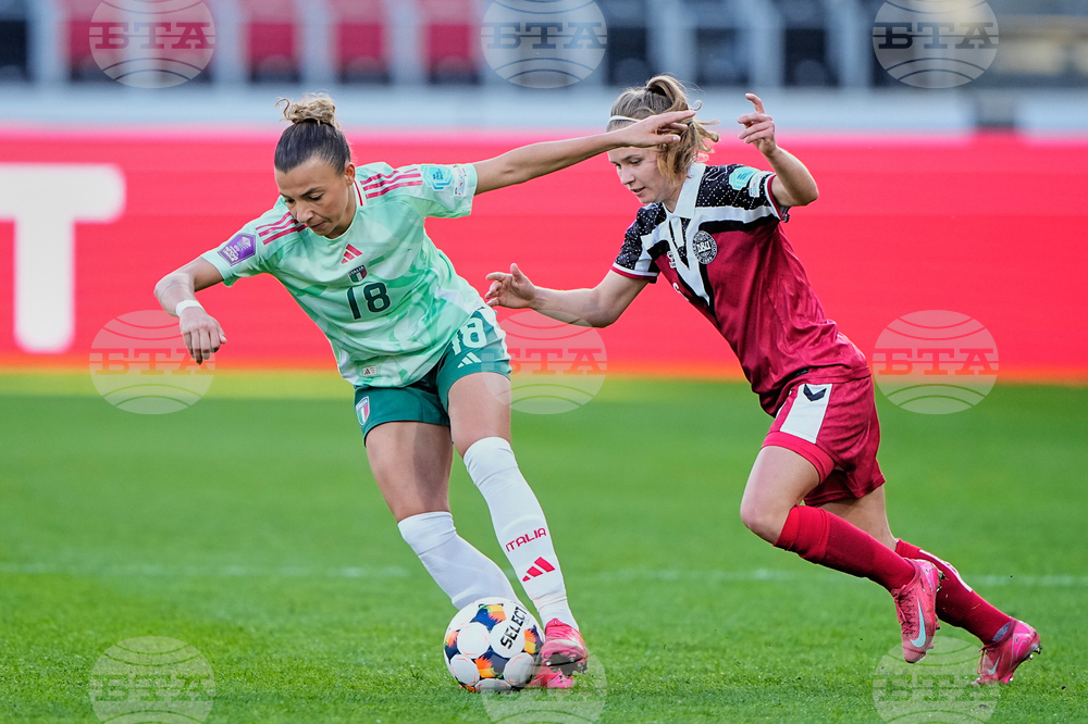 Denmark Italy Soccer Women Nations League