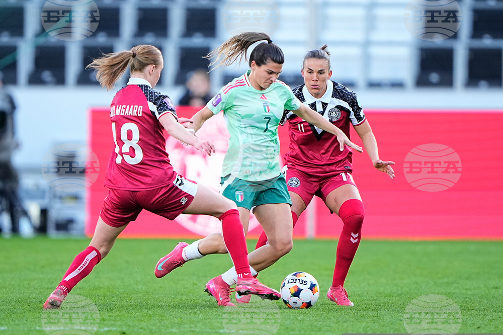 Denmark Italy Soccer Women Nations League