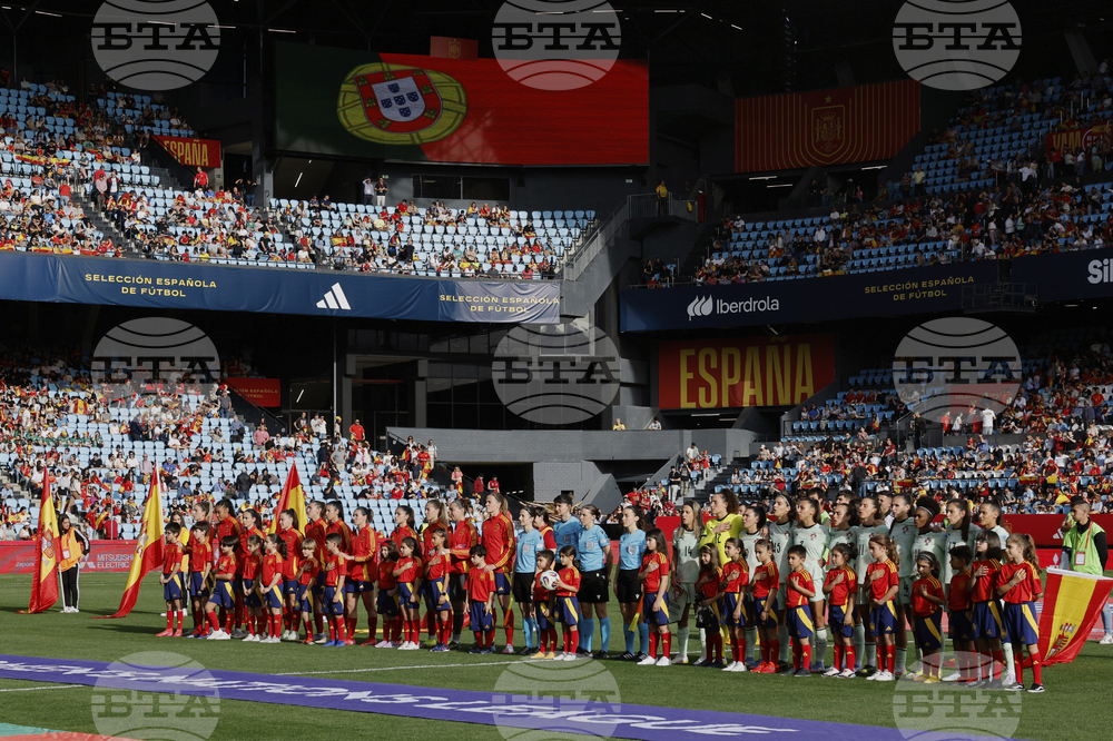 Spain Portugal Soccer Women Nations League