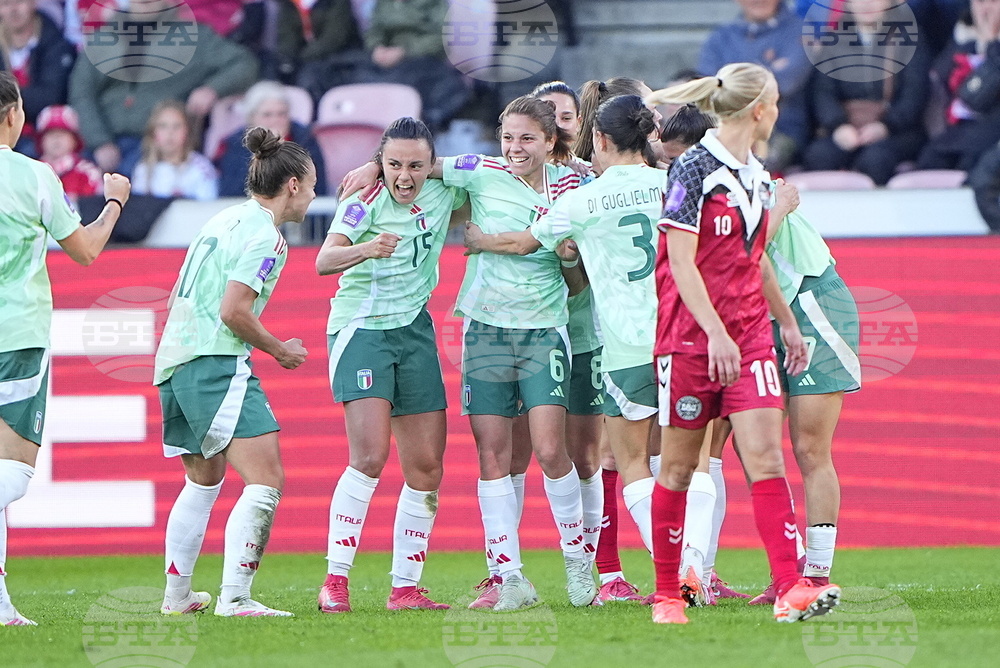 Denmark Italy Soccer Women Nations League