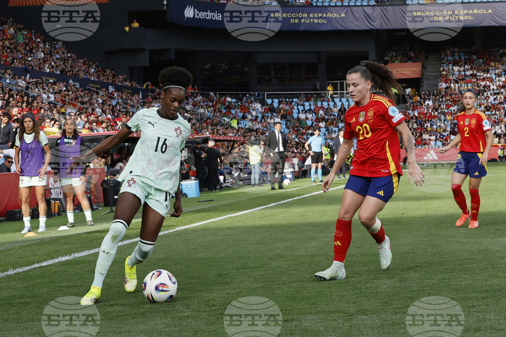 Spain Portugal Soccer Women Nations League
