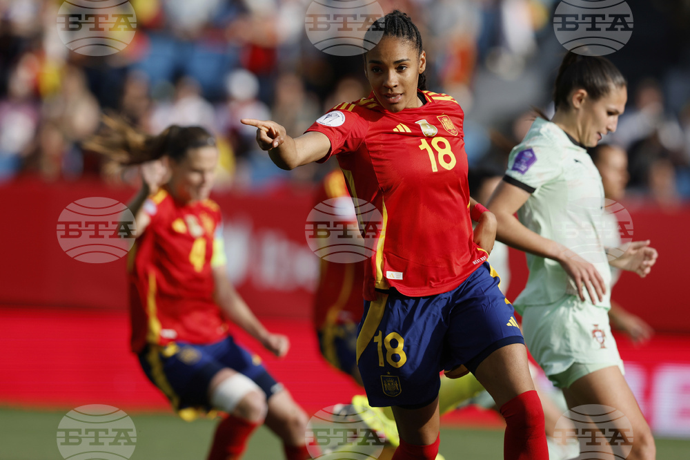 Spain Portugal Soccer Women Nations League
