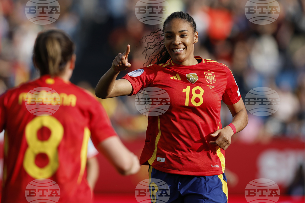 Spain Portugal Soccer Women Nations League
