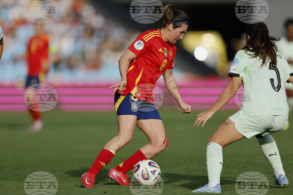 Spain Portugal Soccer Women Nations League