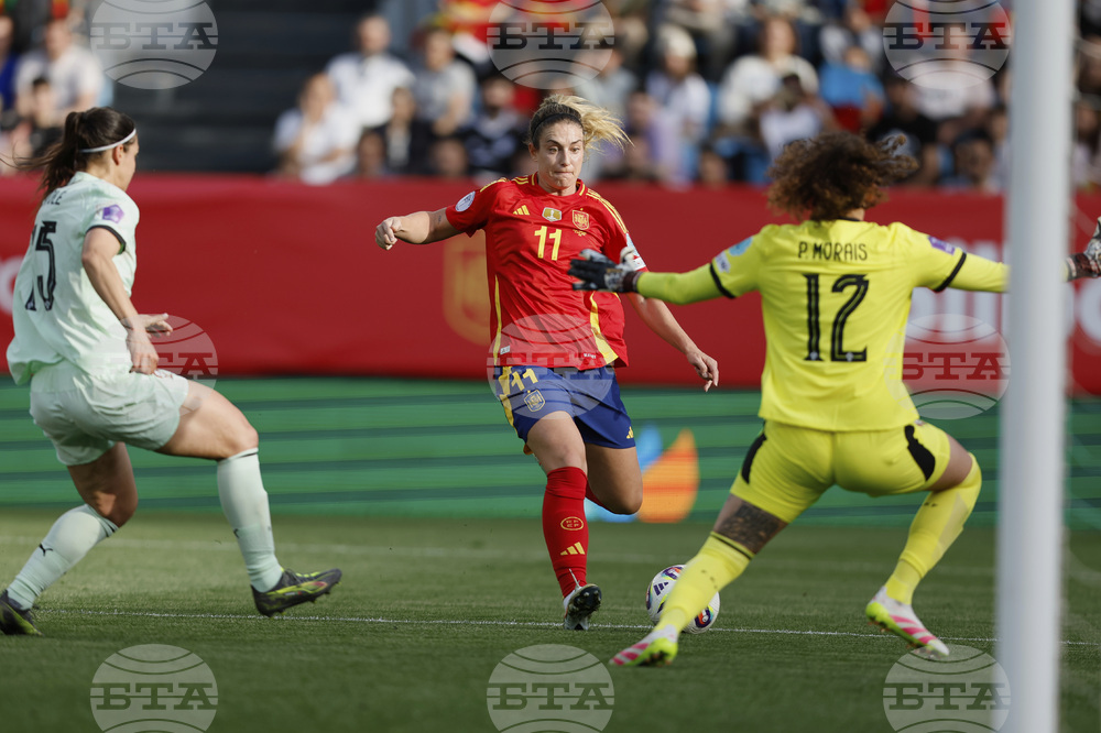 Spain Portugal Soccer Women Nations League