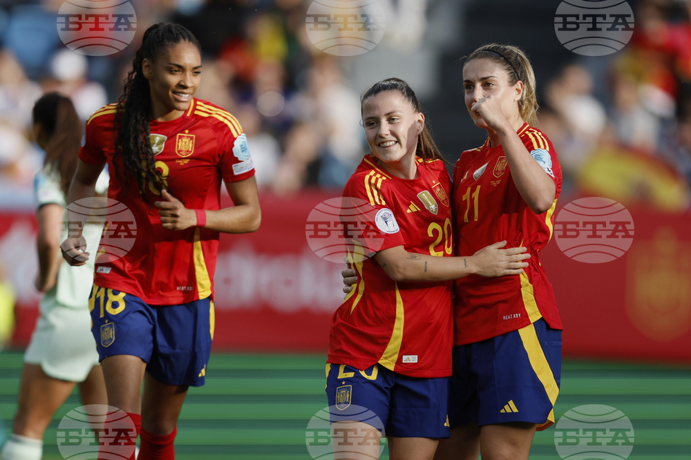 Spain Portugal Soccer Women Nations League