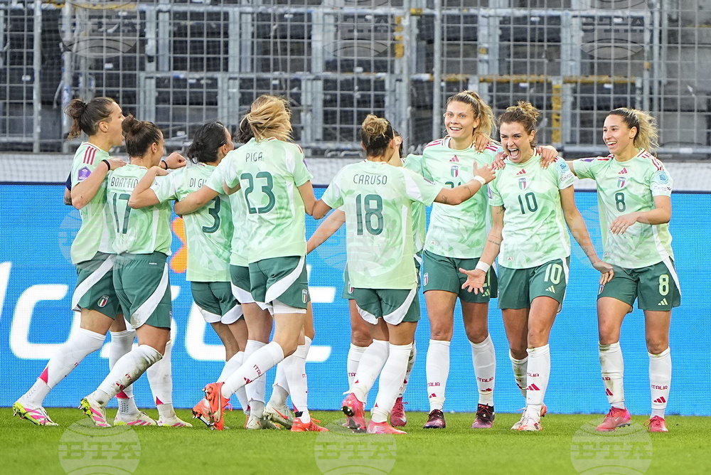 Denmark Italy Soccer Women Nations League