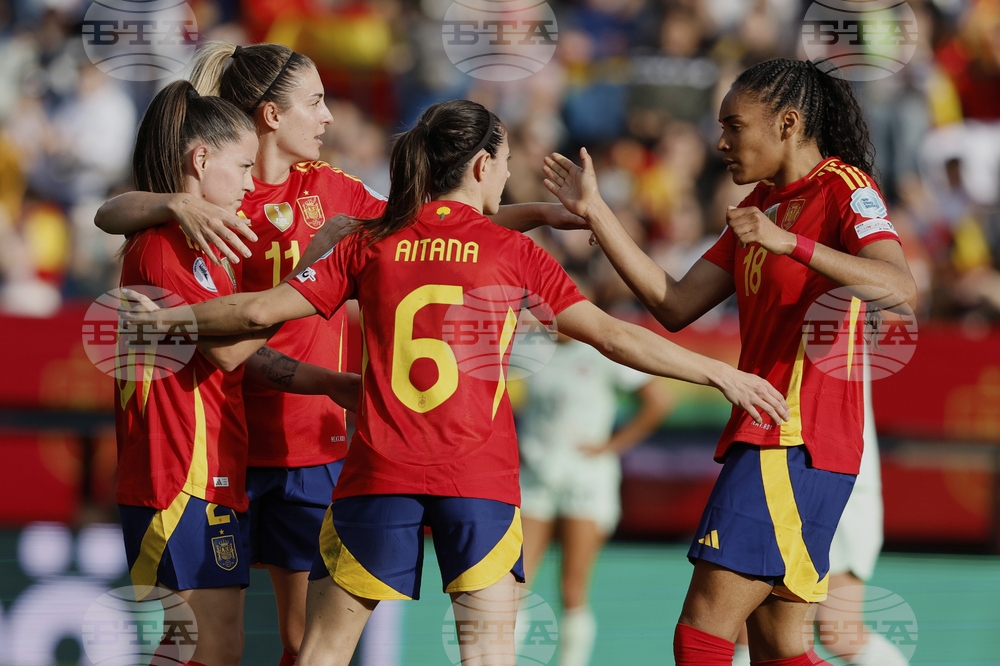 Spain Portugal Soccer Women Nations League