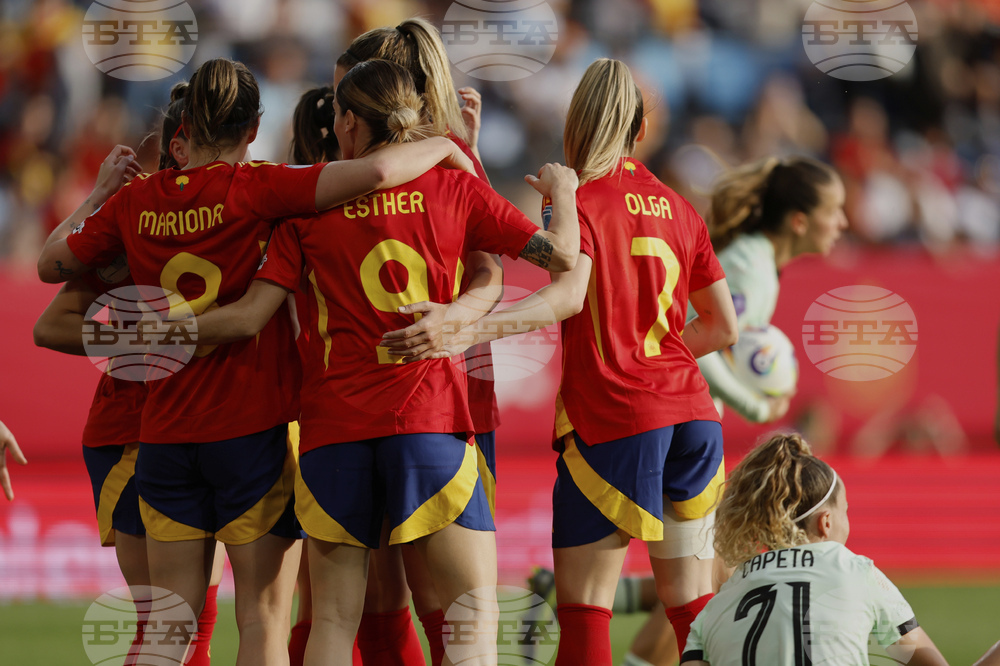 Spain Portugal Soccer Women Nations League