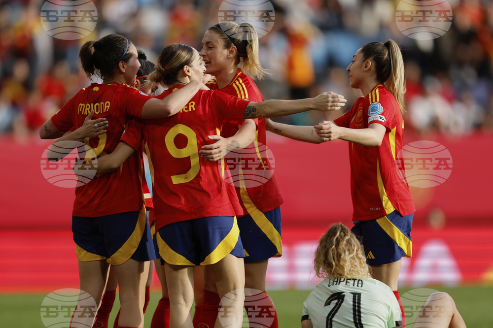 Spain Portugal Soccer Women Nations League