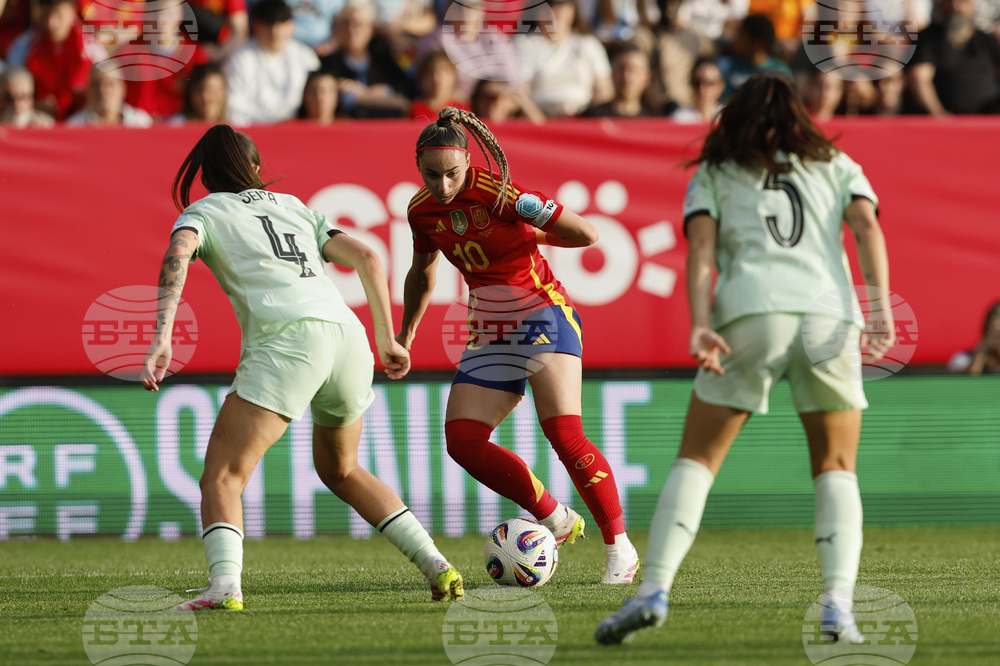 Spain Portugal Soccer Women Nations League