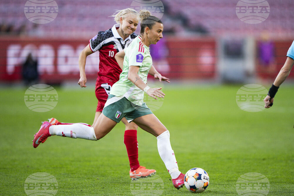 Denmark Italy Soccer Women Nations League