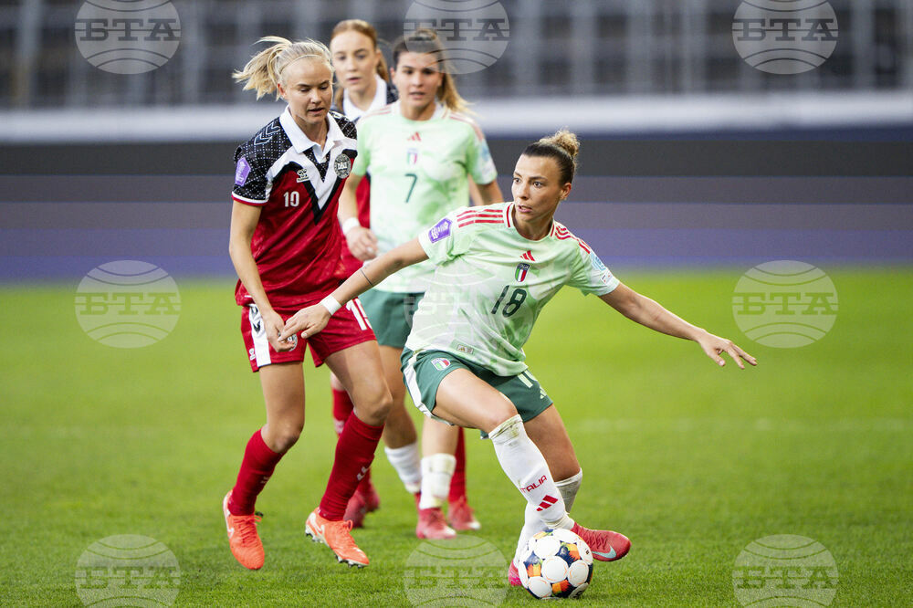 Denmark Italy Soccer Women Nations League