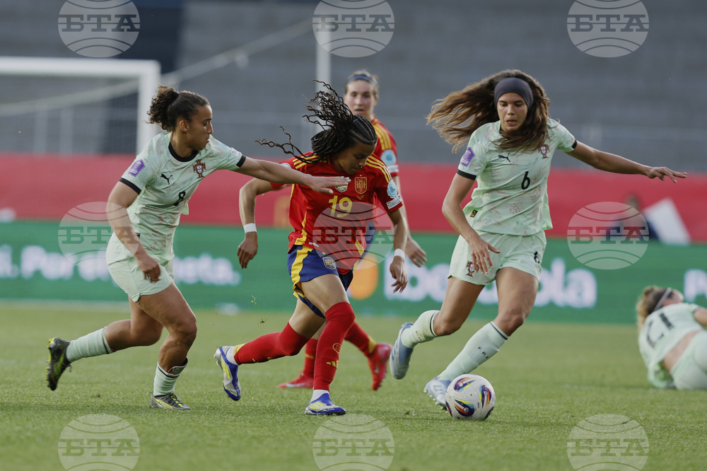 Spain Portugal Soccer Women Nations League