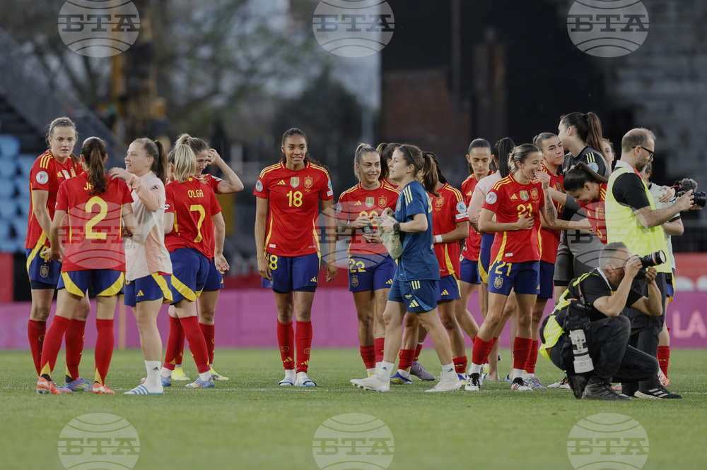 Spain Portugal Soccer Women Nations League