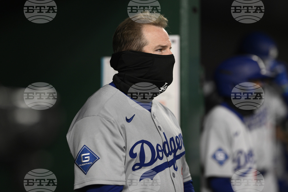 Dodgers Nationals Baseball