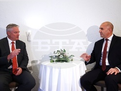 Гърция - Румен Радев - Матиас Корман - среща