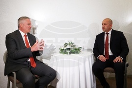 Гърция - Румен Радев - Матиас Корман - среща